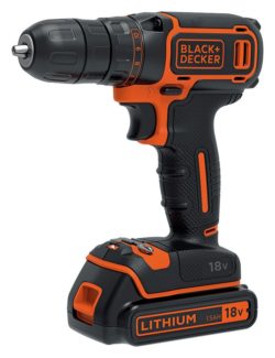 Black and Decker - Drill Driver with 1 Battery - 18V